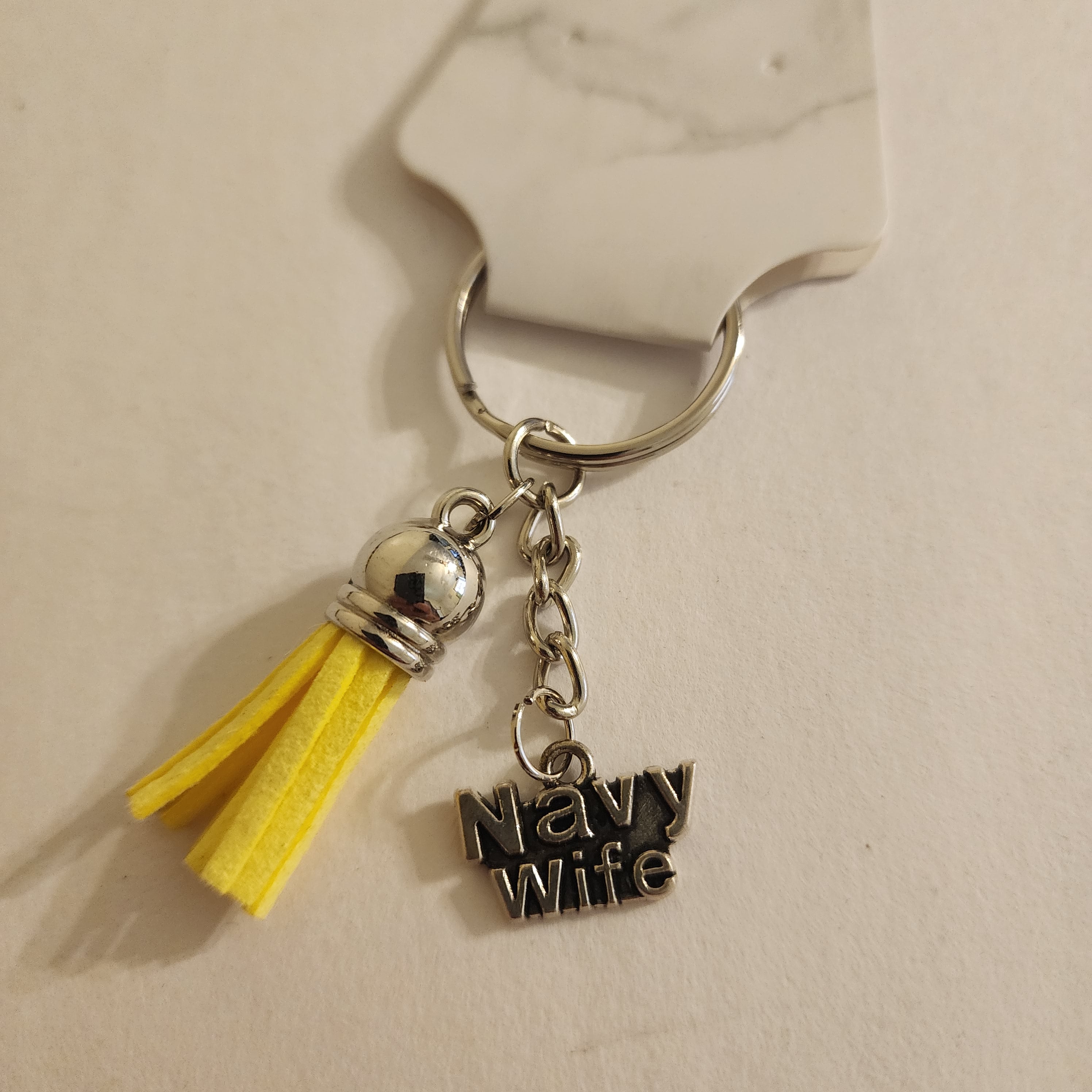 210 - Military Tasseled Keychain