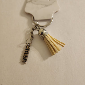 210 - Military Tasseled Keychain