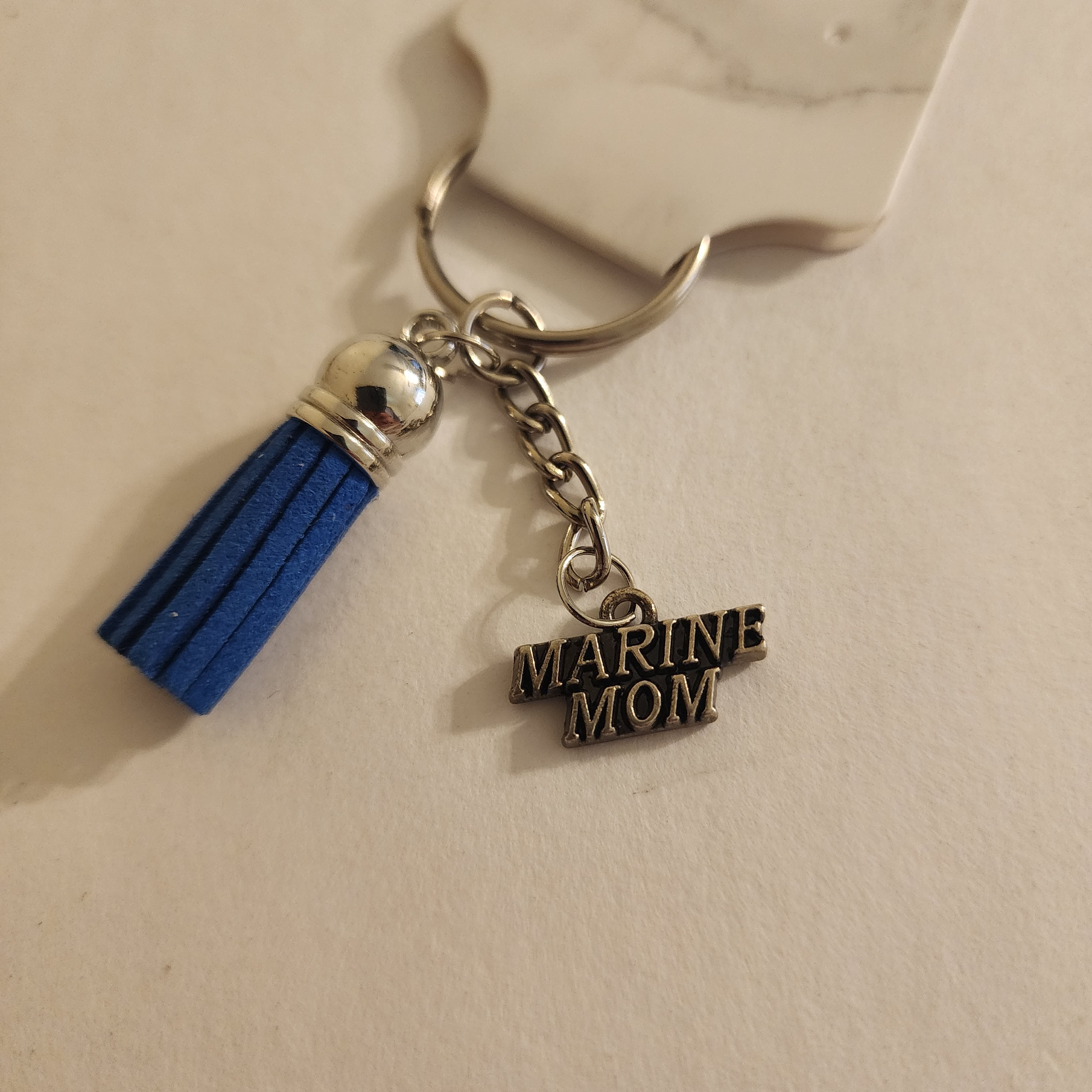 210 - Military Tasseled Keychain