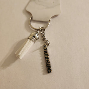 210 - Military Tasseled Keychain