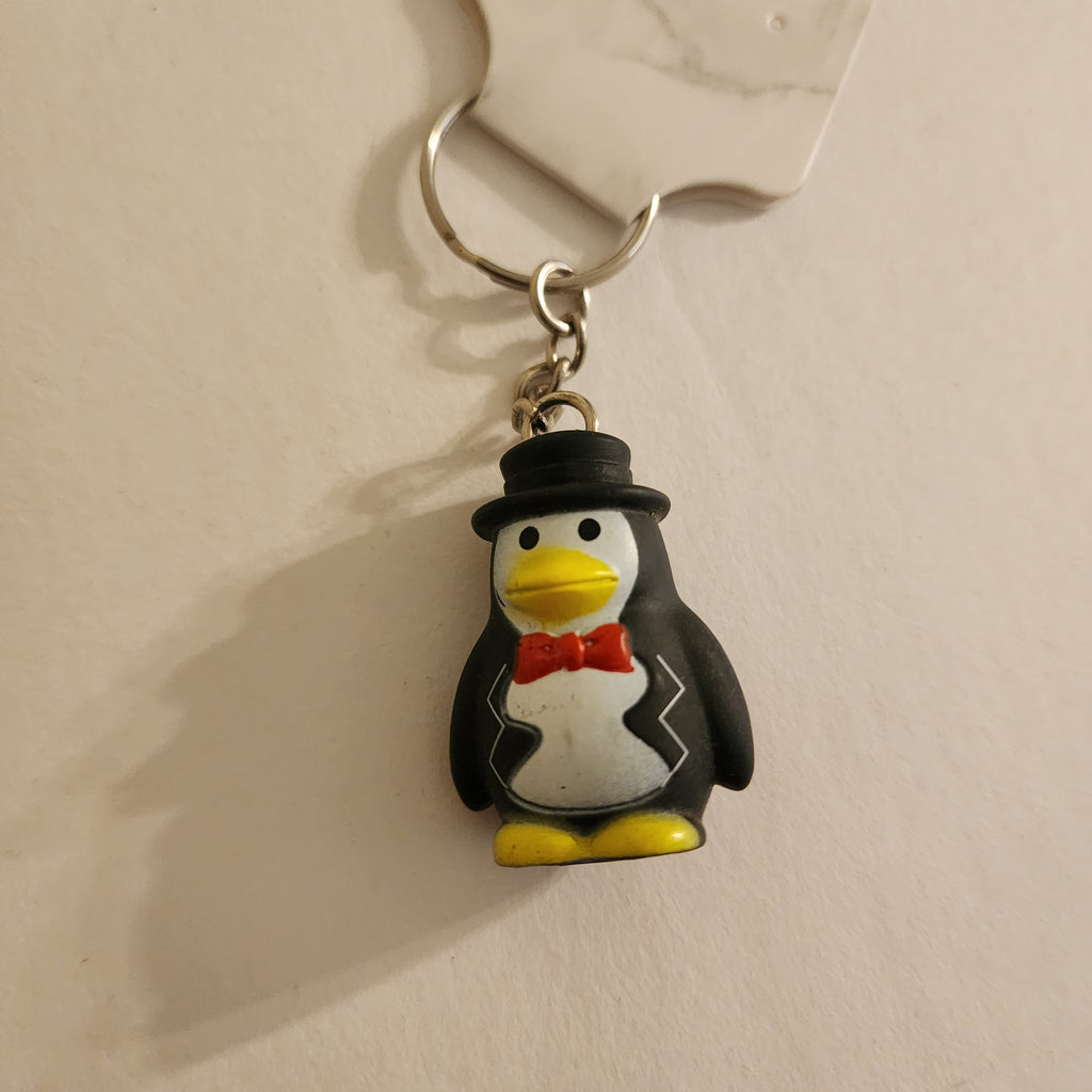 209 - Penguin PVC Keychains