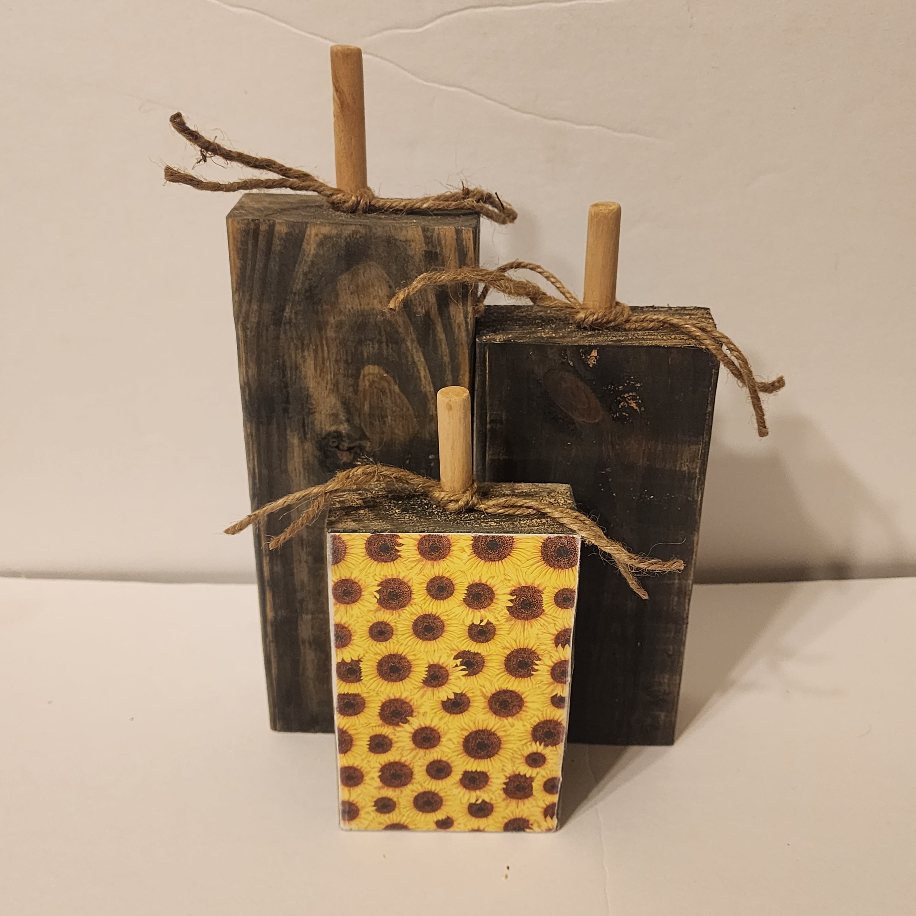 3 Piece Pumpkin Block Set