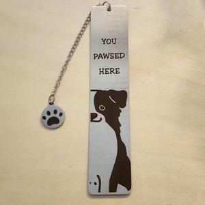 Stainless Steel Engraved Bookmarks