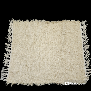 33" Cream Warp Rug