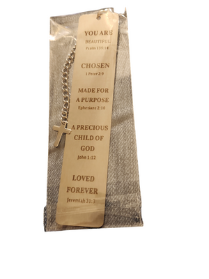 Christian Stainless Steel Engraved Bookmarks