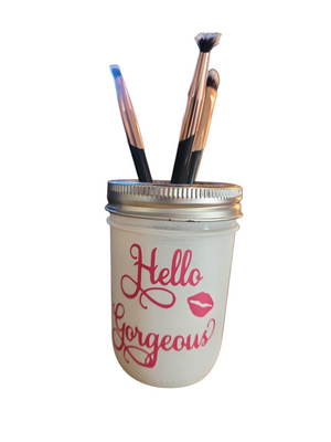 Makeup Brush Jar