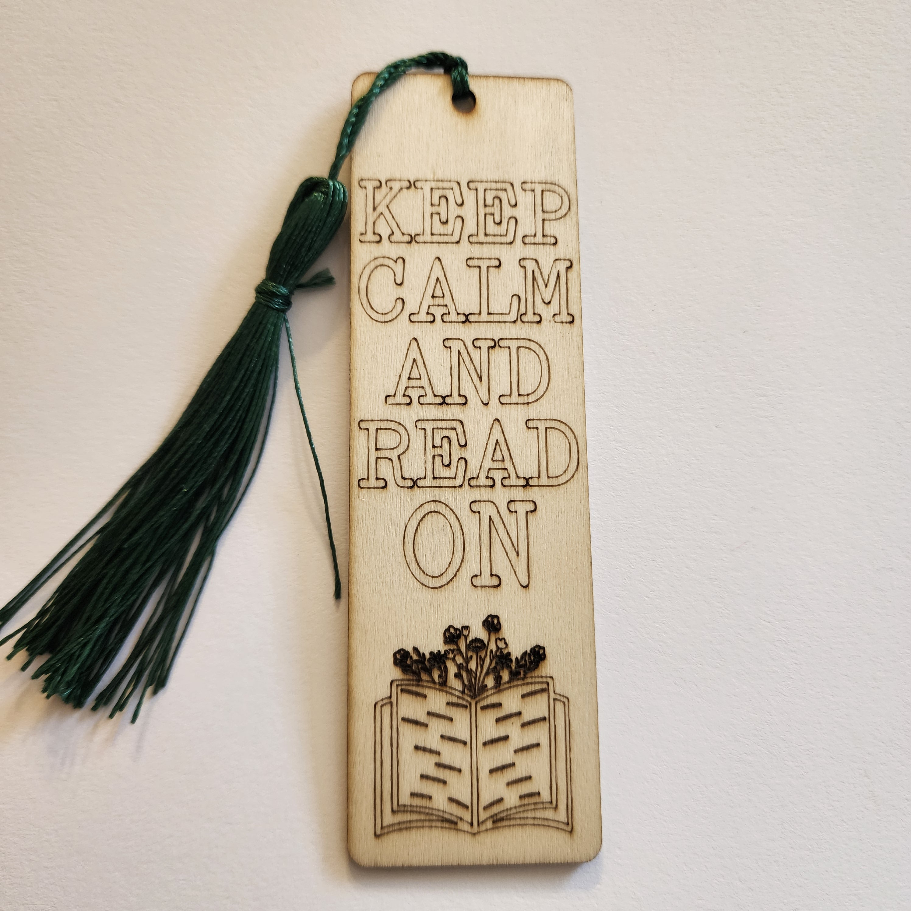 Wooden Engraved Bookmarks