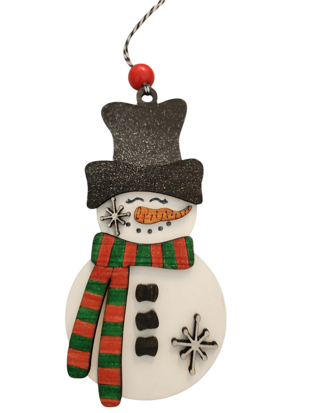 511 - Wooden Layered Snowman