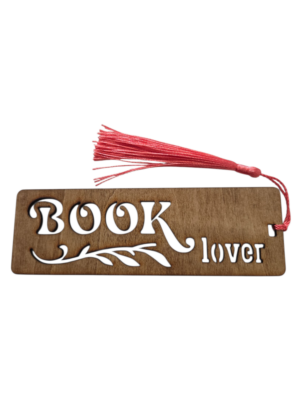 1031- Book Lover Wooden Cut Out Bookmark