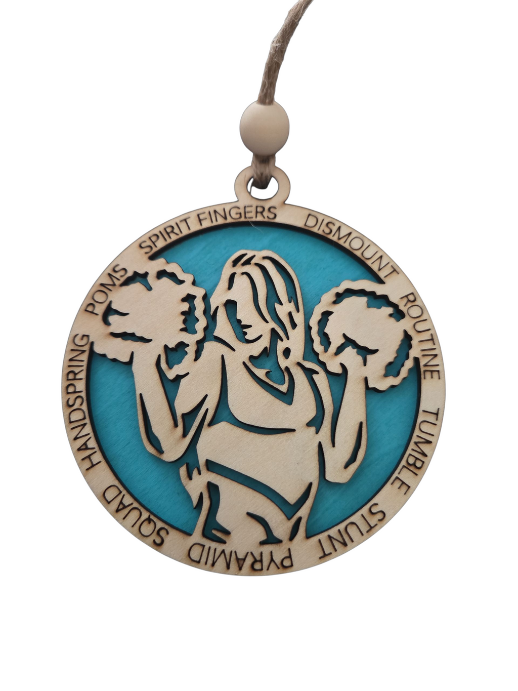 548 - Cheerleader Ornament