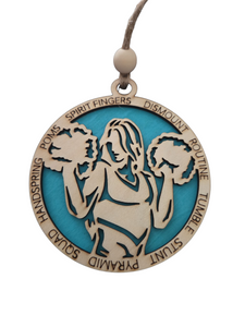548 - Cheerleader Ornament