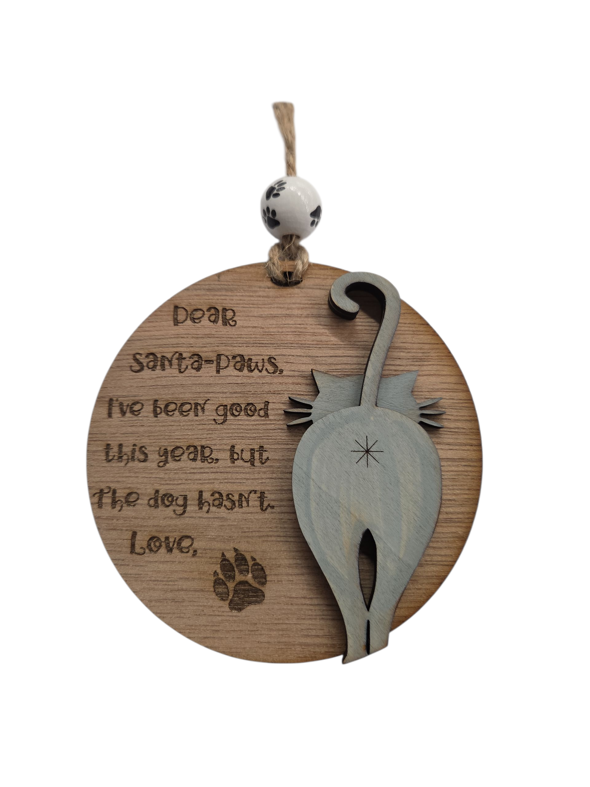 516 - Dear Santa Paws- Cat