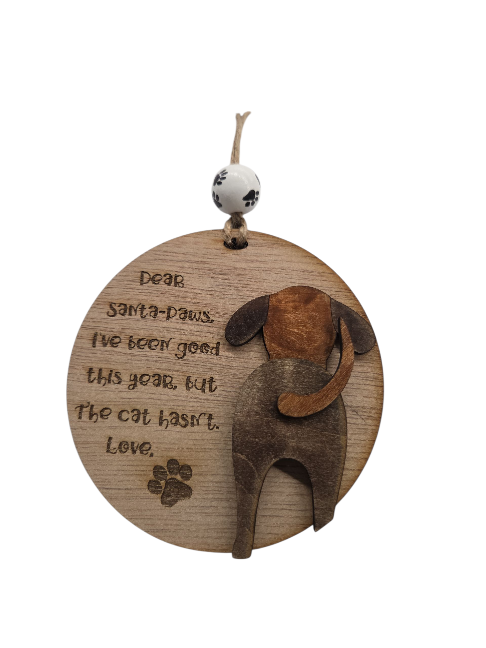 518 - Dear Santa Paws- Dog
