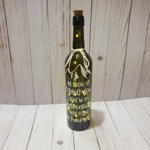Adventures Seen Lighted Bottle