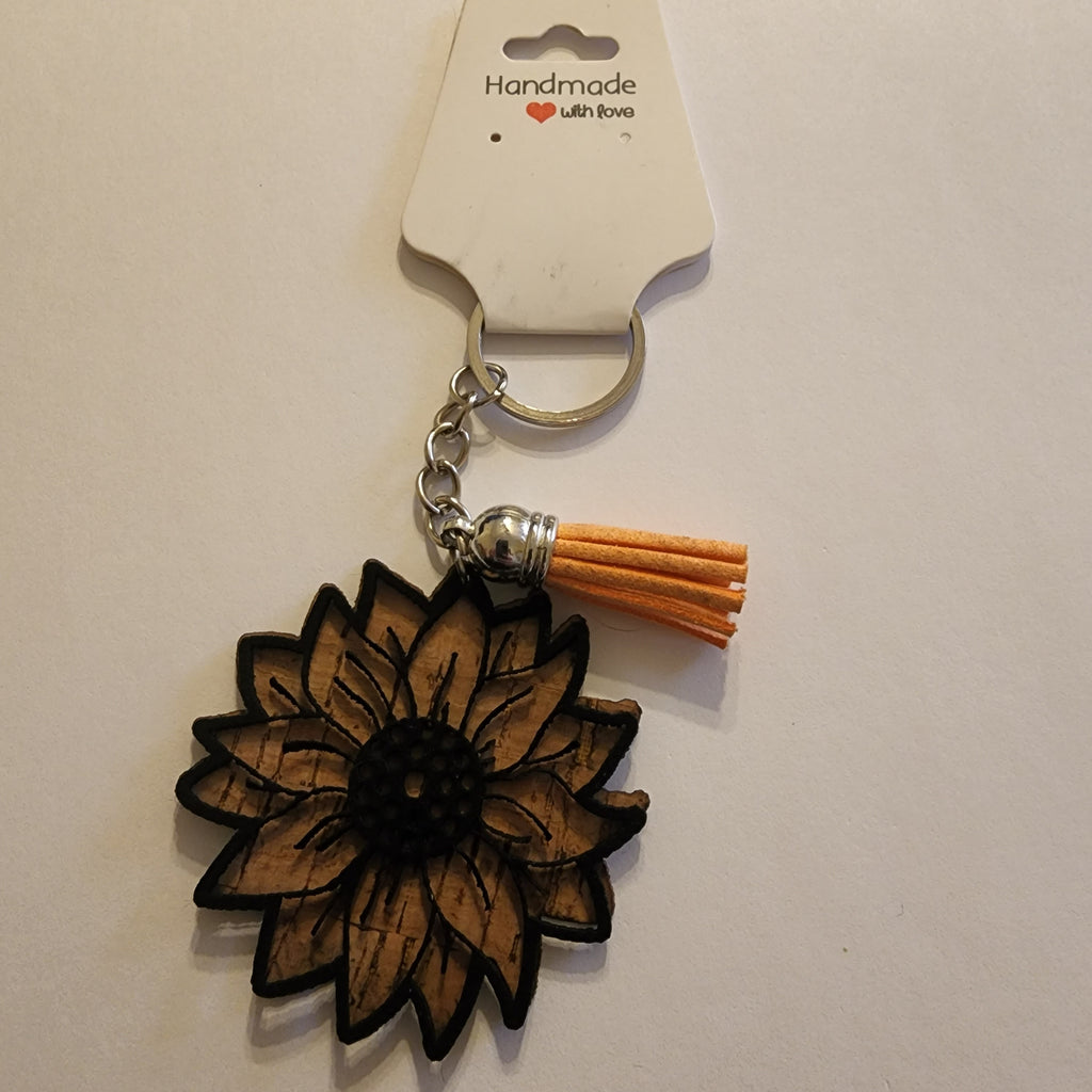 139 - Faux Cork Sunflower