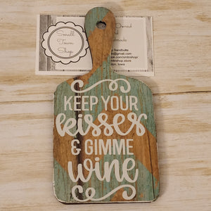 Mini Cutting Board Decor