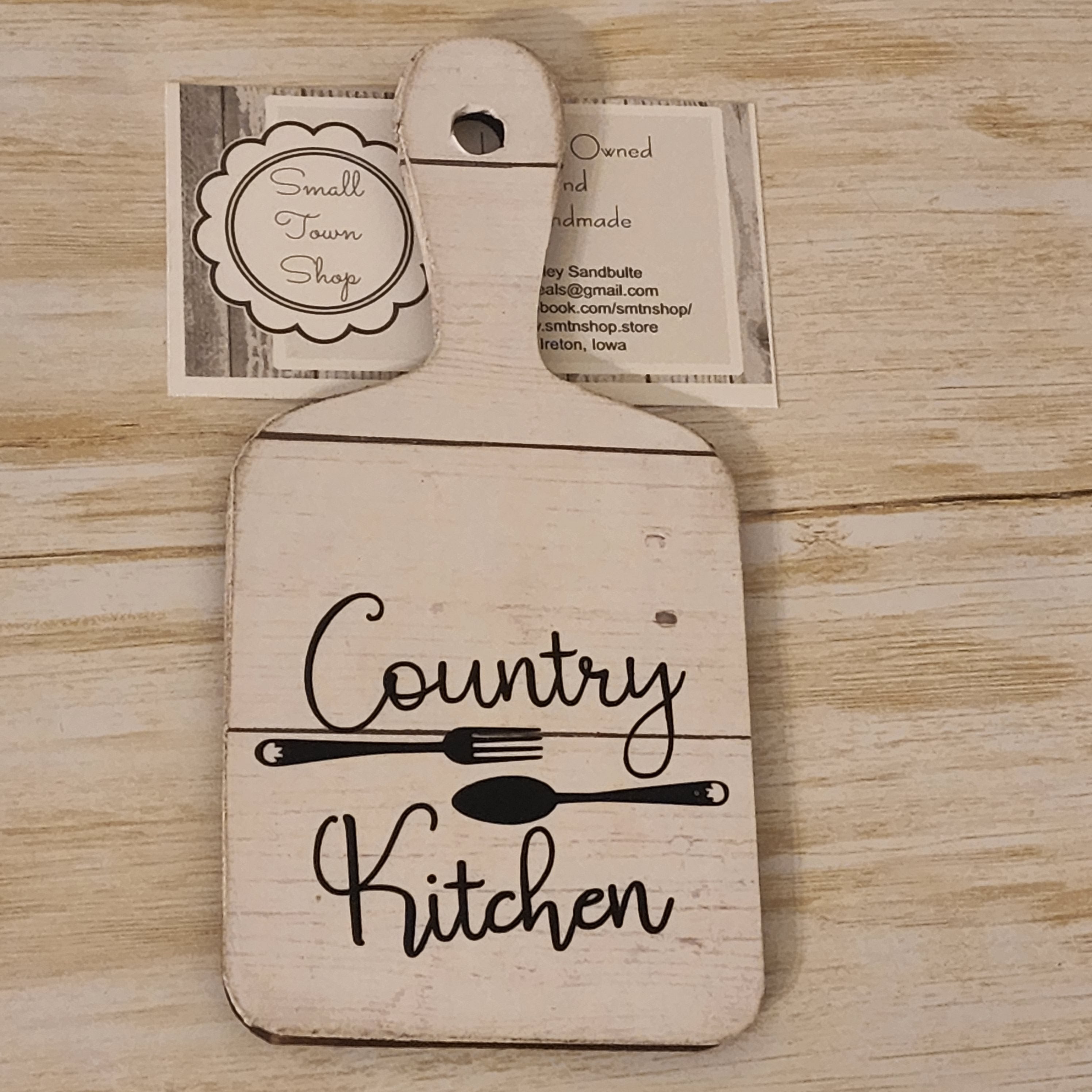 Mini Cutting Board Decor