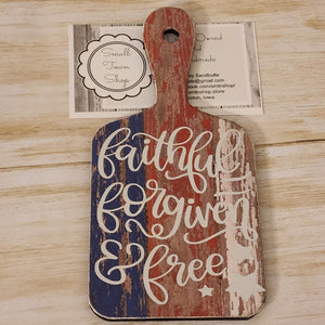 Mini Cutting Board Decor