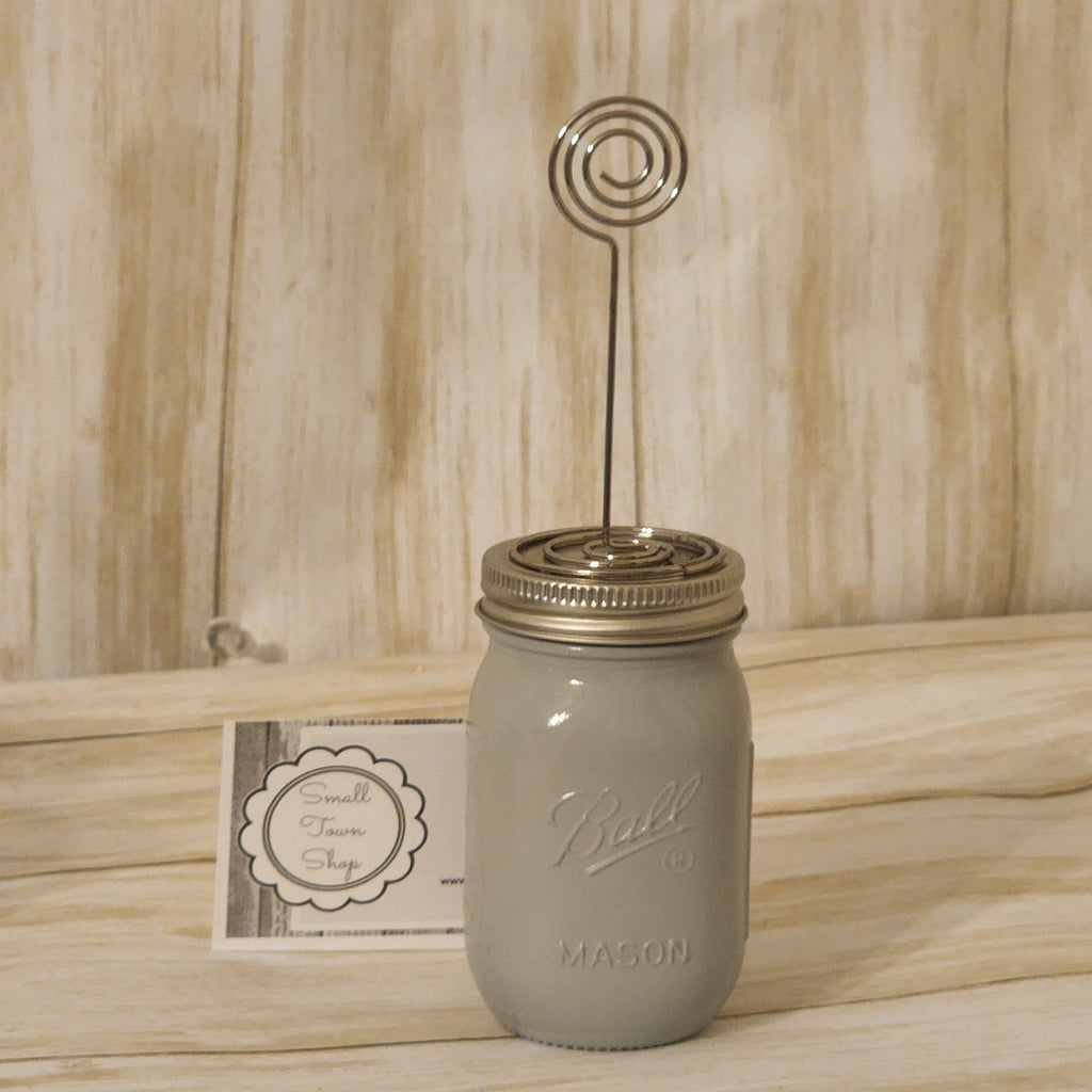 Mini Jar Photo Holder