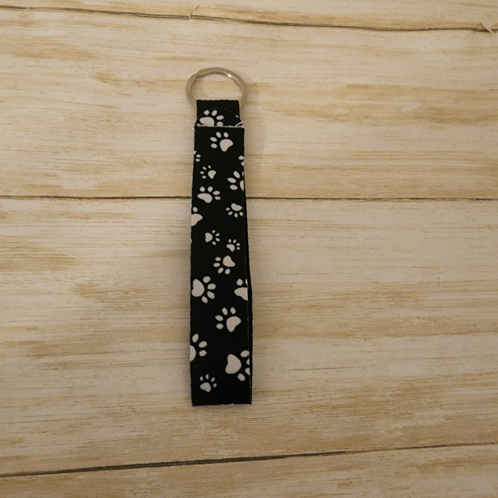 172 - Neoprene Paw Print Fob