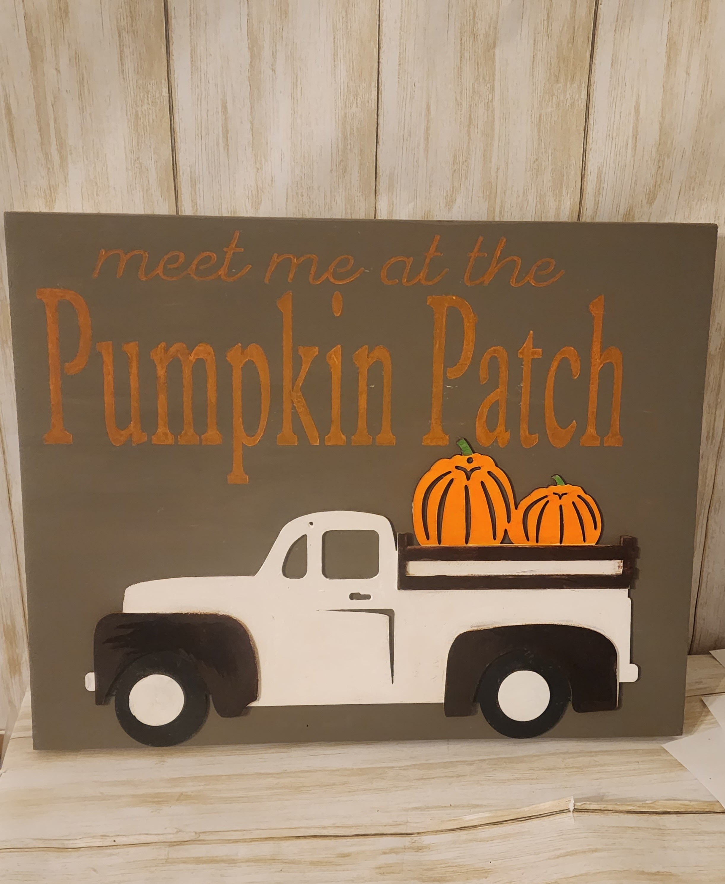 Meet Me at the Pumpkin Patch Sign