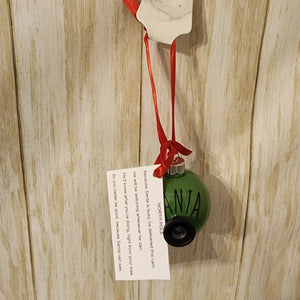 528 - Santa Cam Ornament