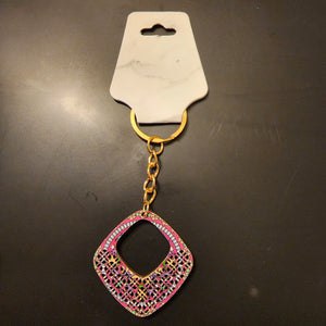 179- Wooden Boho Cut Out Keychain