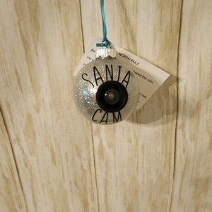 528 - Santa Cam Ornament