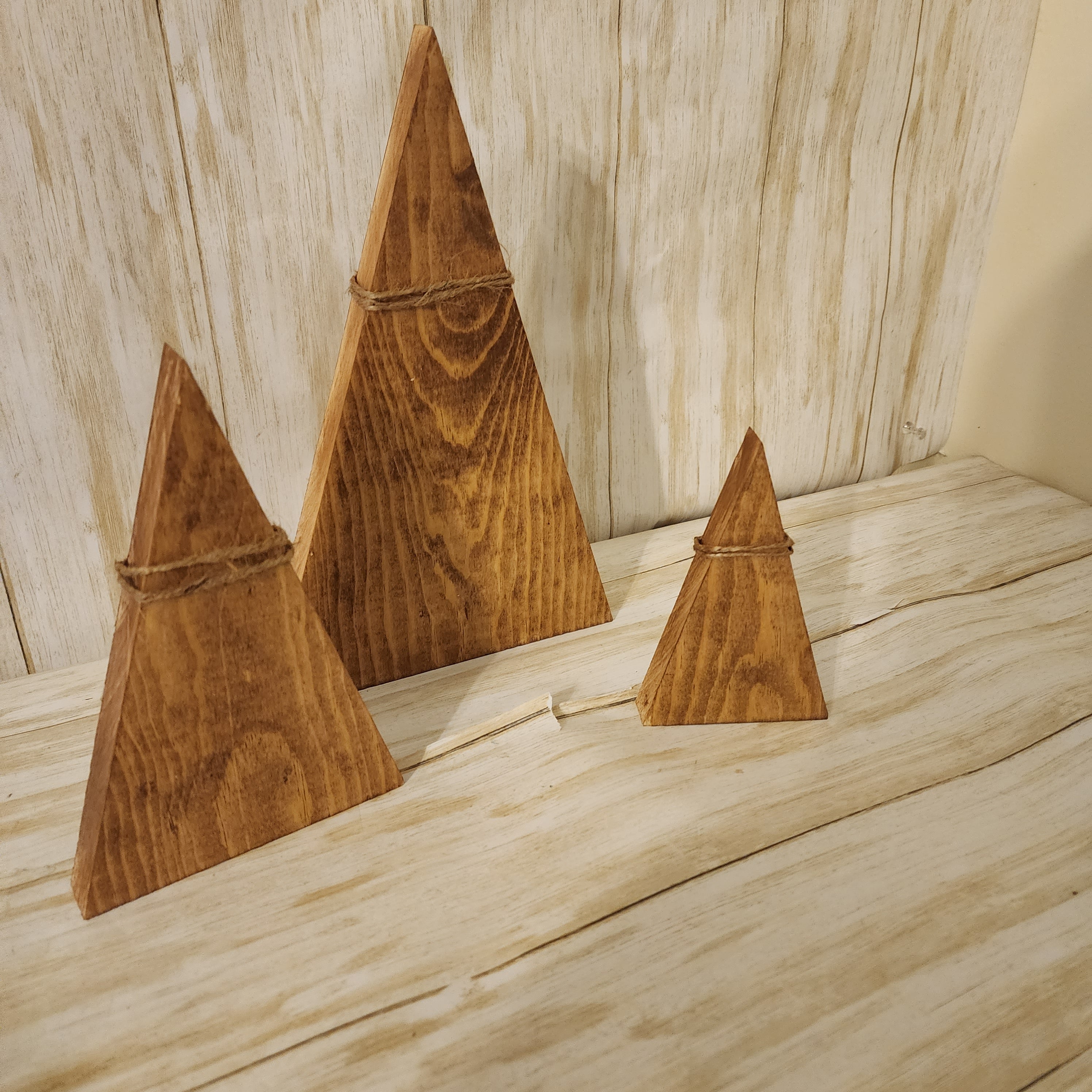 Wooden Rustic Christmas Tree