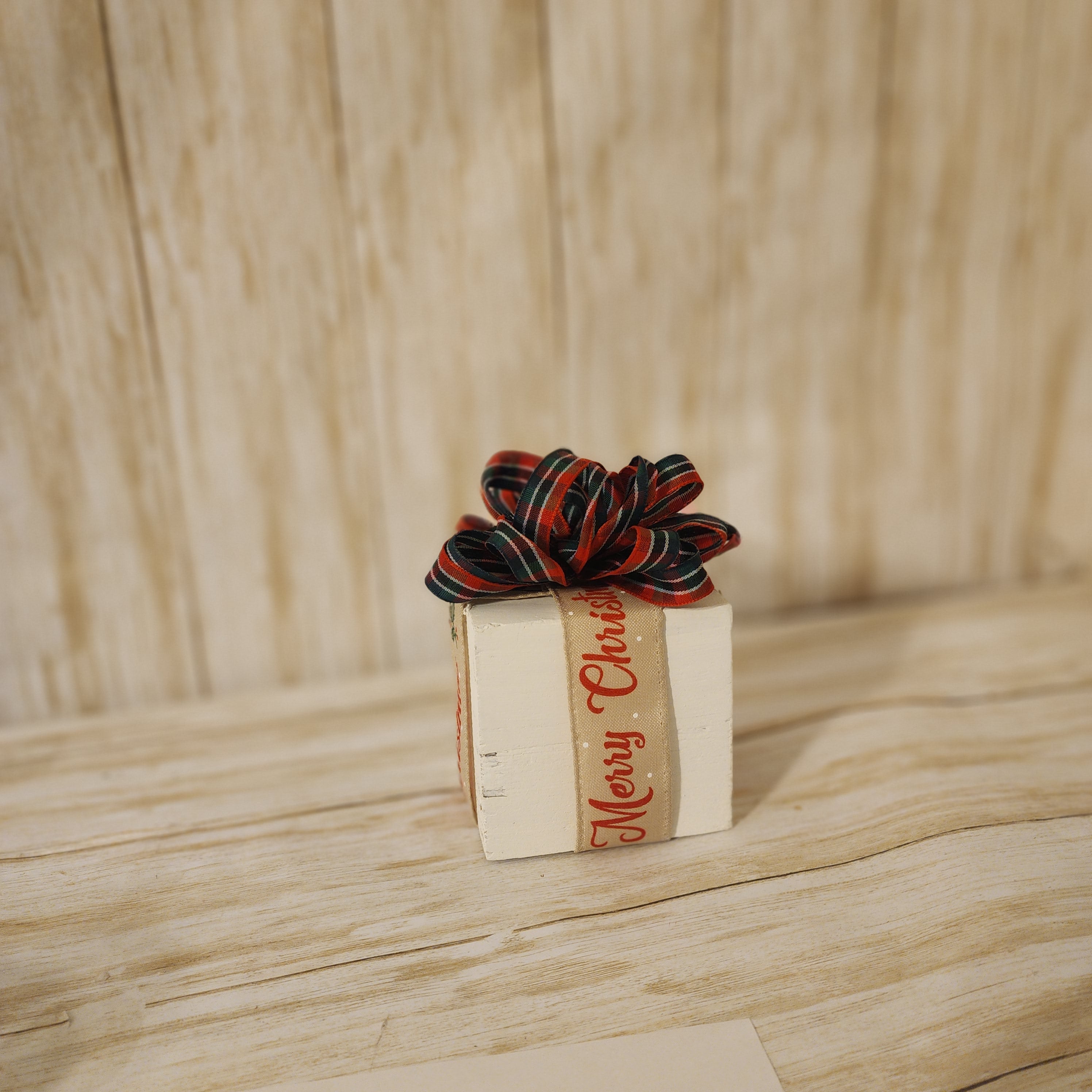 Wooden Present Block