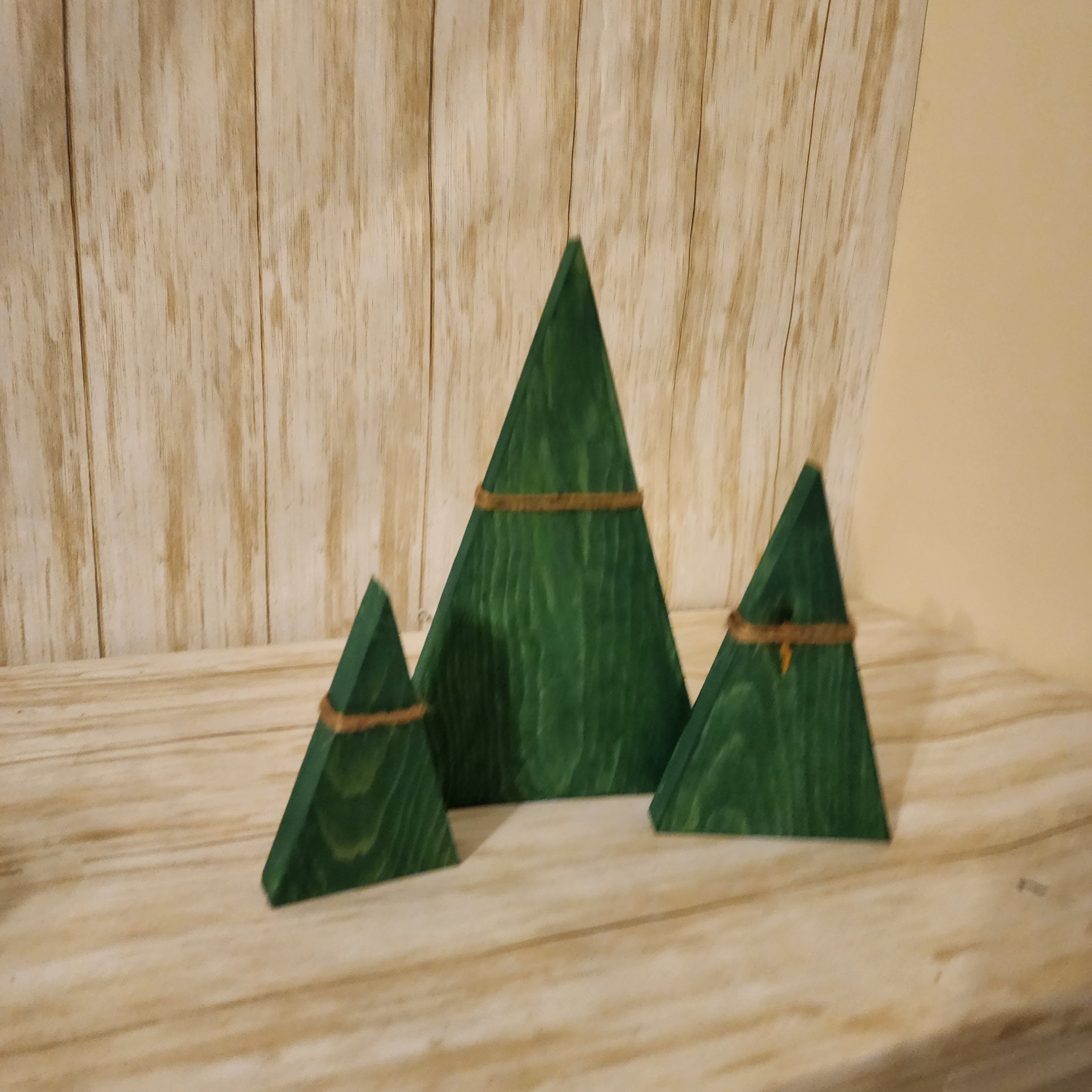 Wooden Rustic Christmas Tree